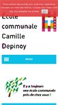 Mobile Screenshot of camilledepinoy.tournai.be